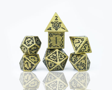 Dice - Sirius - Illusory Metal - Gold