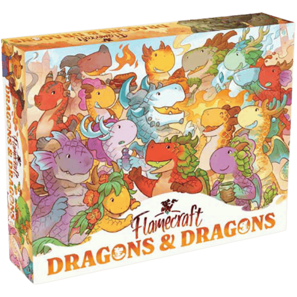 Board Game - Cardboard Alchemy - Flamecraft: Dragons & Dragons Expansion