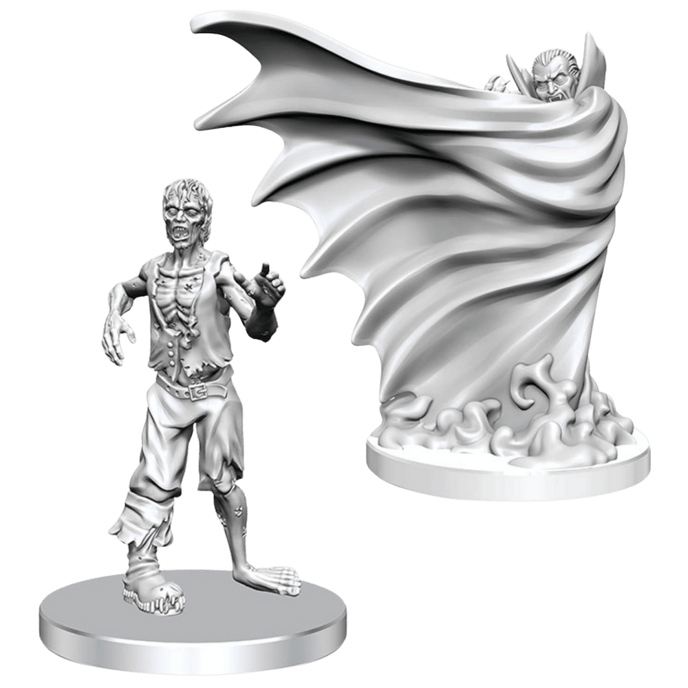 D&D - Minis - Nolzur's Marvelous Miniatures - Classic Vampire & Classic Zombie