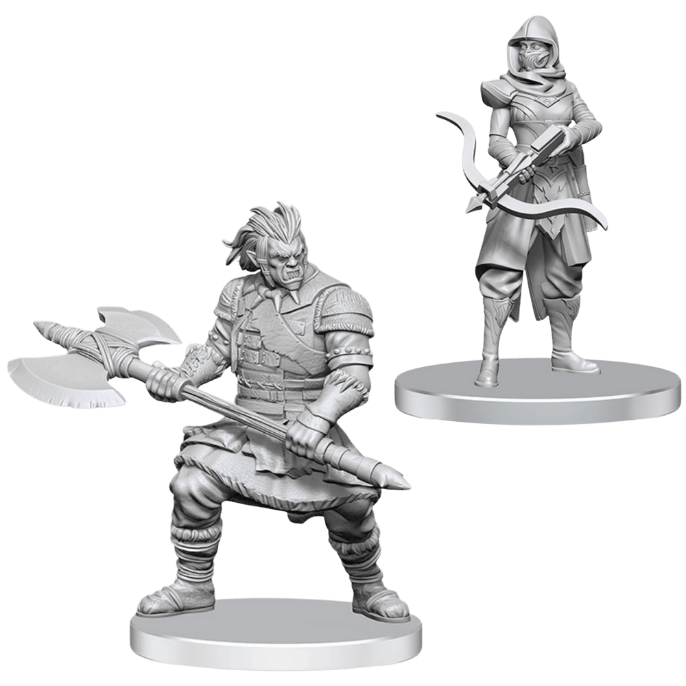 D&D - Minis - Nolzur's Marvelous Miniatures - Assassin & Berserker