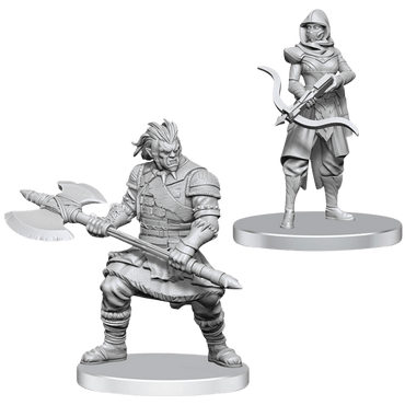 D&D - Minis - Nolzur's Marvelous Miniatures - Assassin & Berserker
