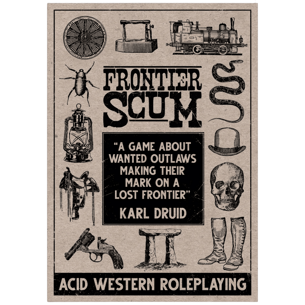 RPG - Frontier Scum - More Rulebook Edition