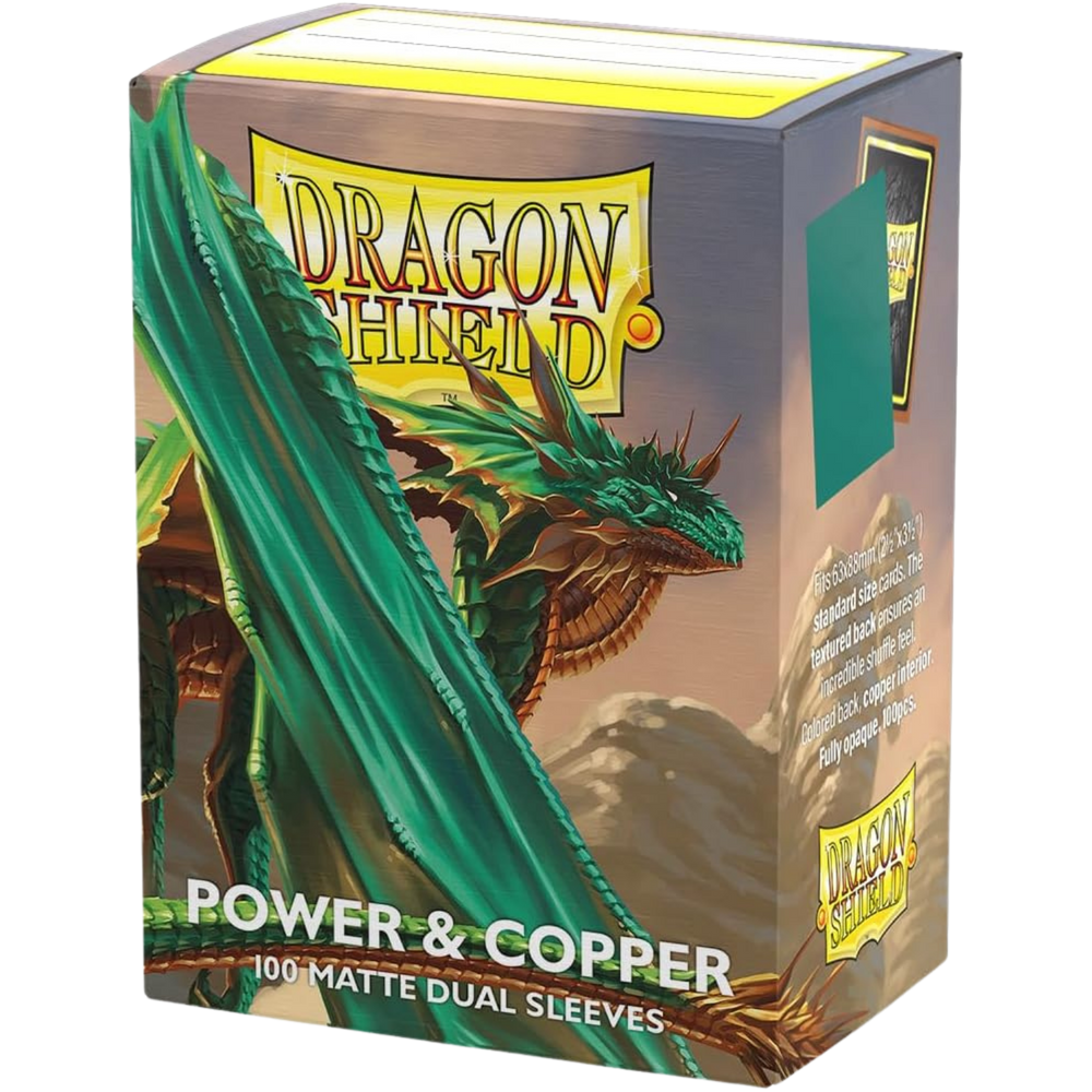Dragon Shield - Sleeves - Dual Matte - Power & Copper