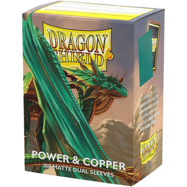 Dragon Shield - Sleeves - Dual Matte - Power & Copper