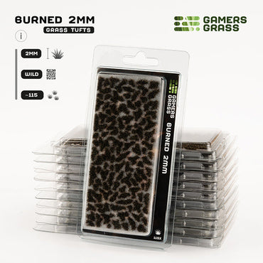 Gamers Grass Tufts: Burned 2mm - Wild