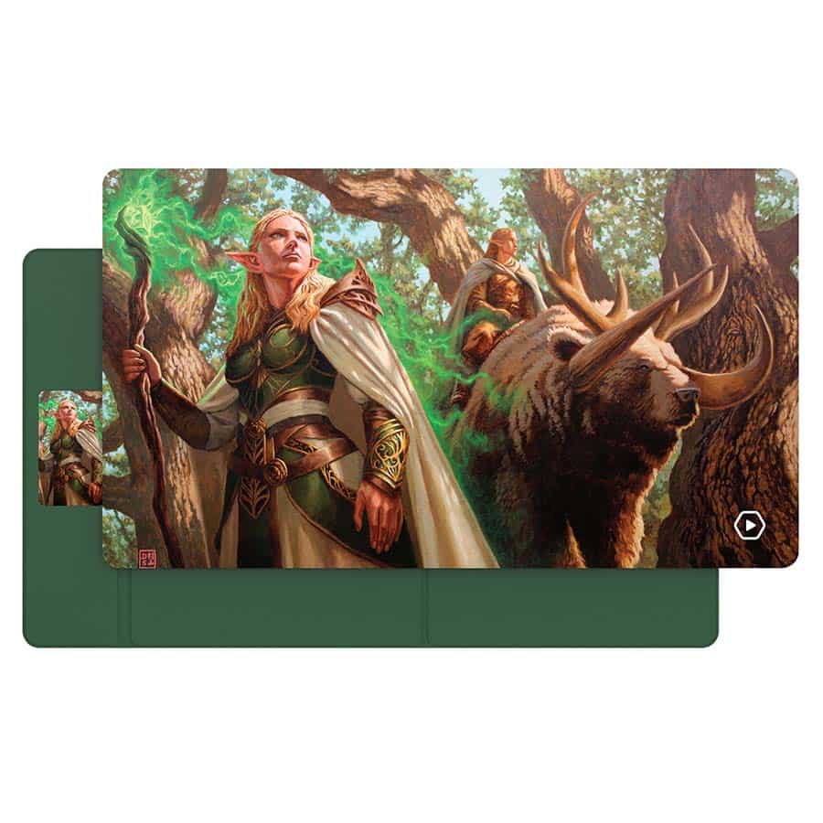 Heavy Play - ETB Playmat - Art Masters - Elves by Dan Scott