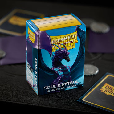 Dragon Shield - Sleeves - Dual Matte - Soul & Petrol