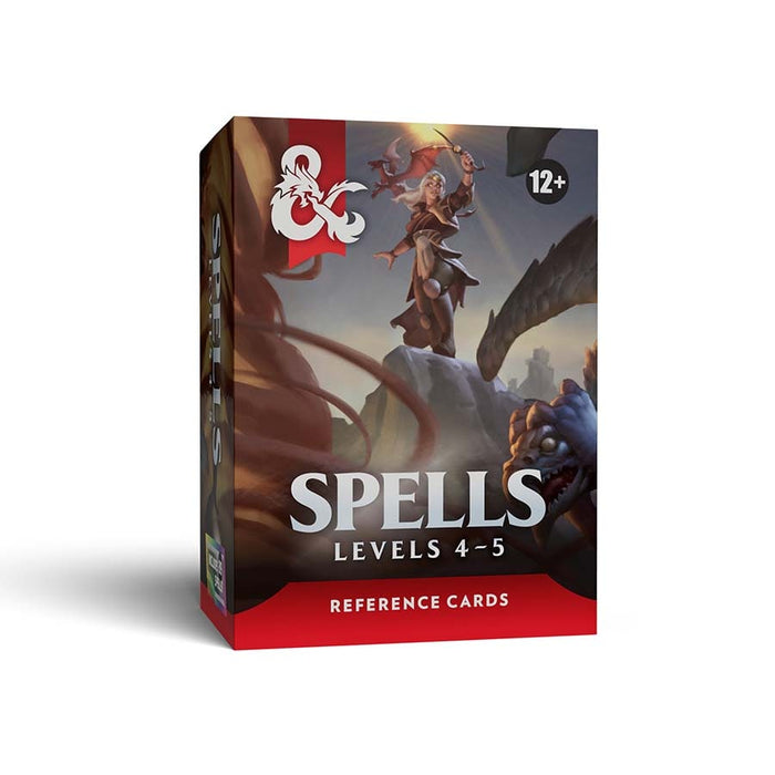 D&D - Spells Levels 4-5 - Reference Cards