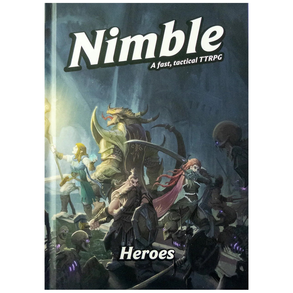 Nimble: A Fast tactical TTRPG - Heroes book