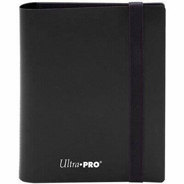 Ultra Pro - 2-Pocket Binder - Jet Black