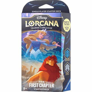 Lorcana -The First Chapter -  Starter Deck - Sapphire & Steel