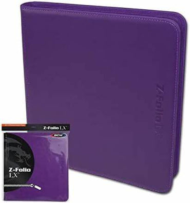 BCW-ZFolio LX-12 Pocket-Purple