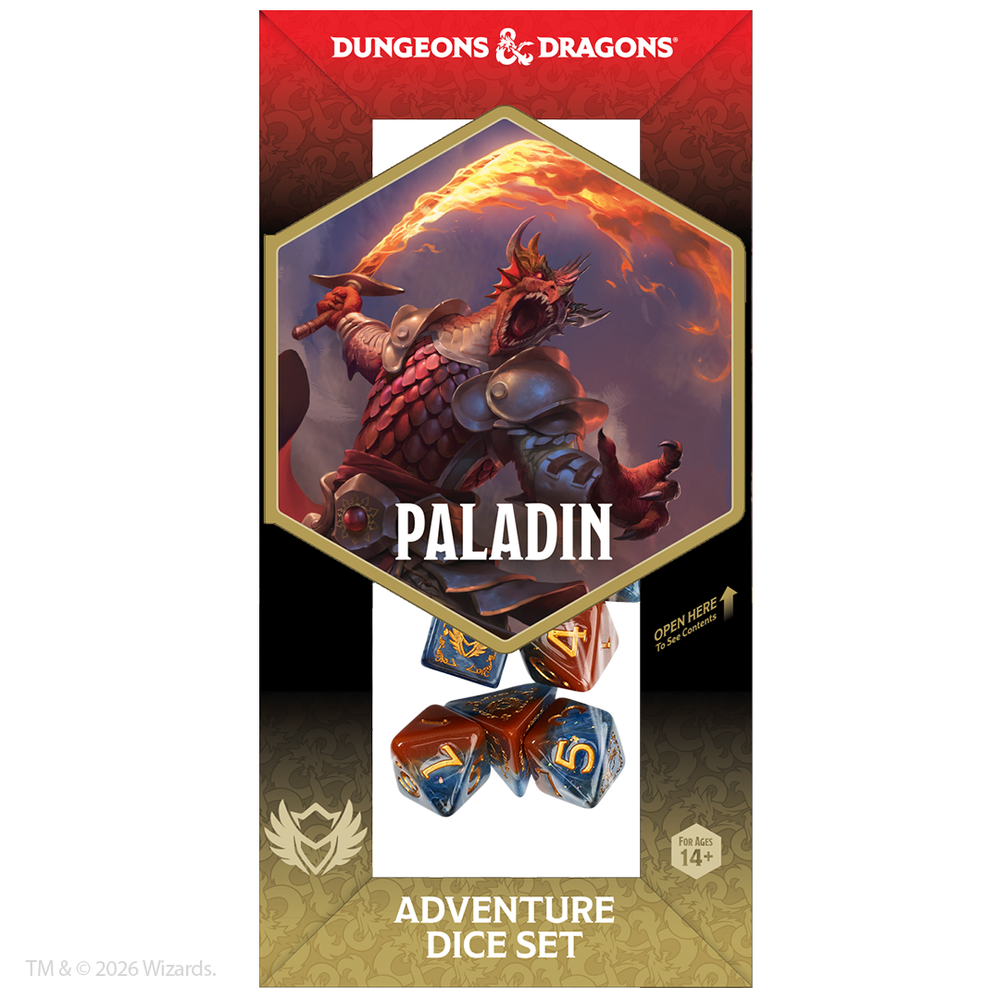 Sirius Dice - Dice Set -  D&D Paladin Dice Set