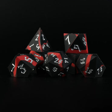 Dice - Misty Mountain Gaming - Dice - Dark Matter Silcone (7)