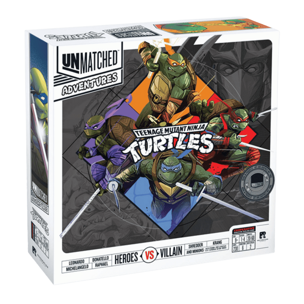 Board Game - Unmatched Adventures - Teenage Mutant Ninja Turtles