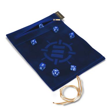 Enhance - Roll on a Scroll - Dice and Rolling Matt - Blue