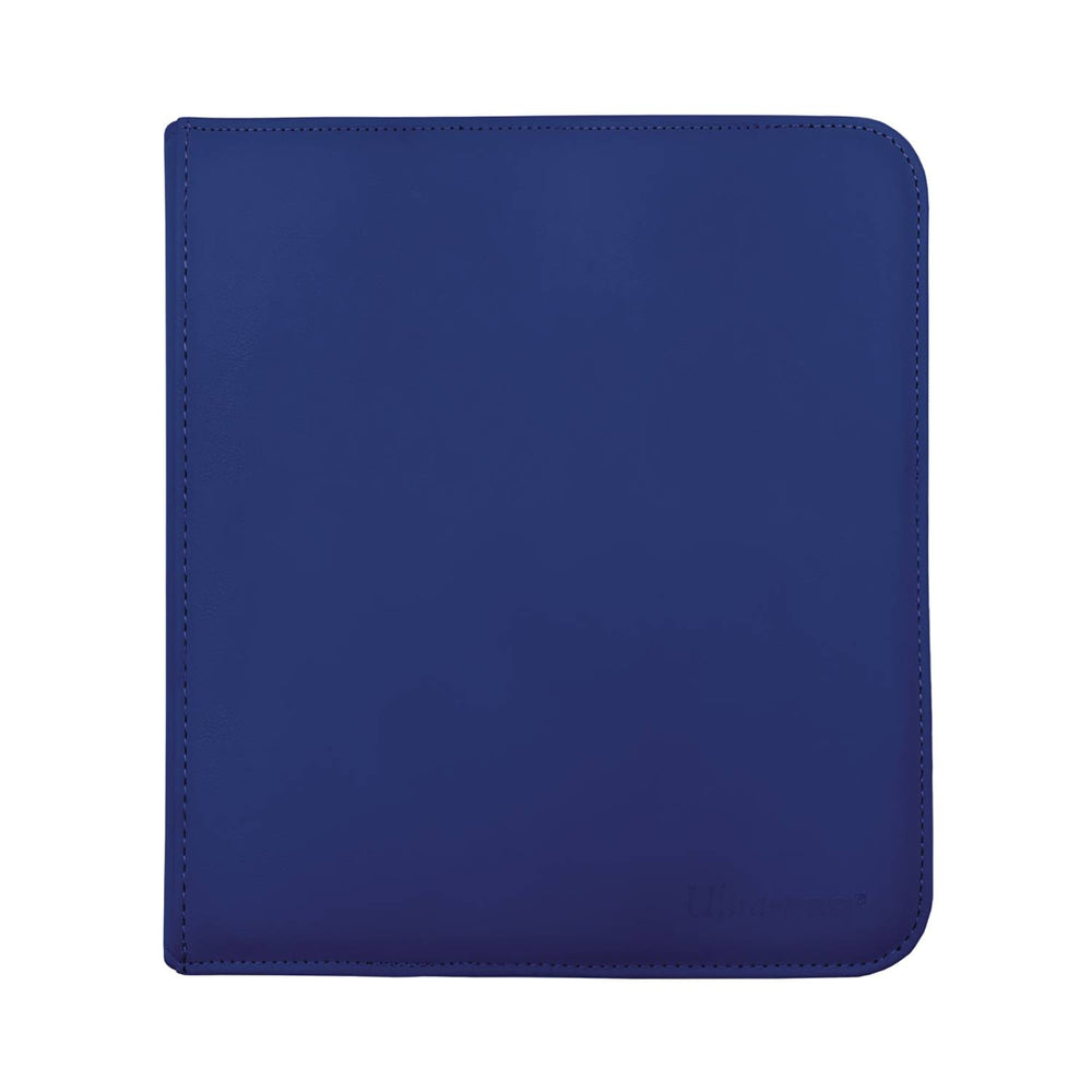 12 Pocket Zippered Binder - Blue