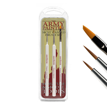 Army Painter - Most Wanted Brush Set