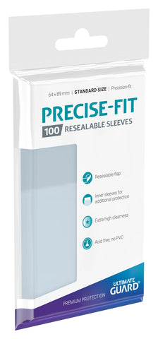 Ultimate Guard Precise-Fit Sleeves Standard Size (100) - Side-Loading