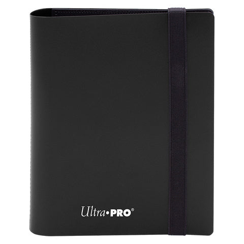 Ultra Pro - 4-Pocket Binder - Jet Black