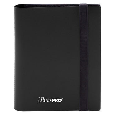 Ultra Pro - 4-Pocket Binder - Jet Black