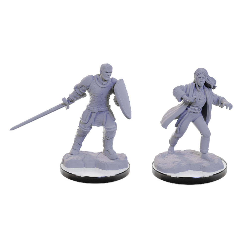 D&D - Minis - Nolzur's Marvelous Miniatures - Reborn Paladin & Warlock