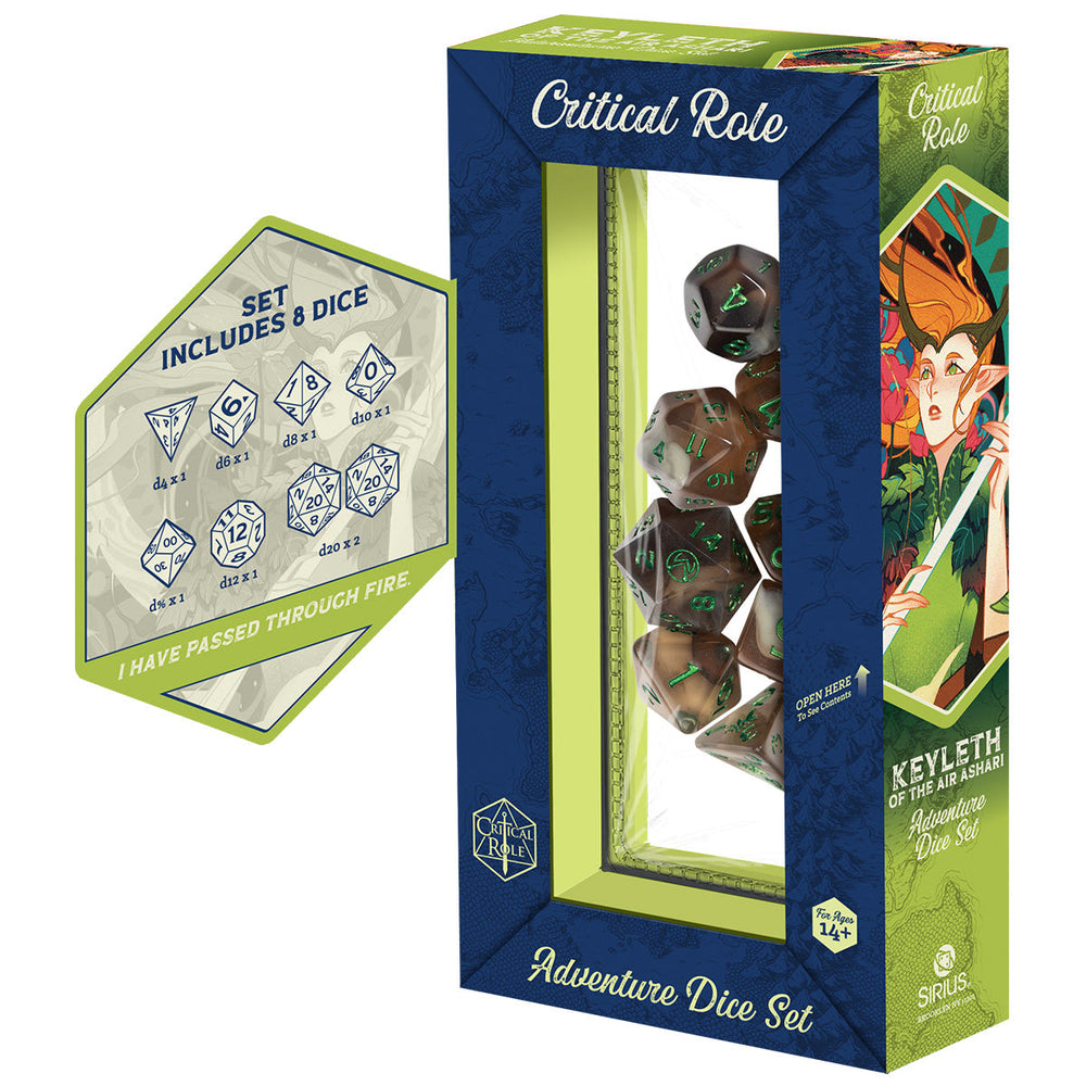 Sirius Dice - Critical Role - Adventure Dice Set - Keyleth