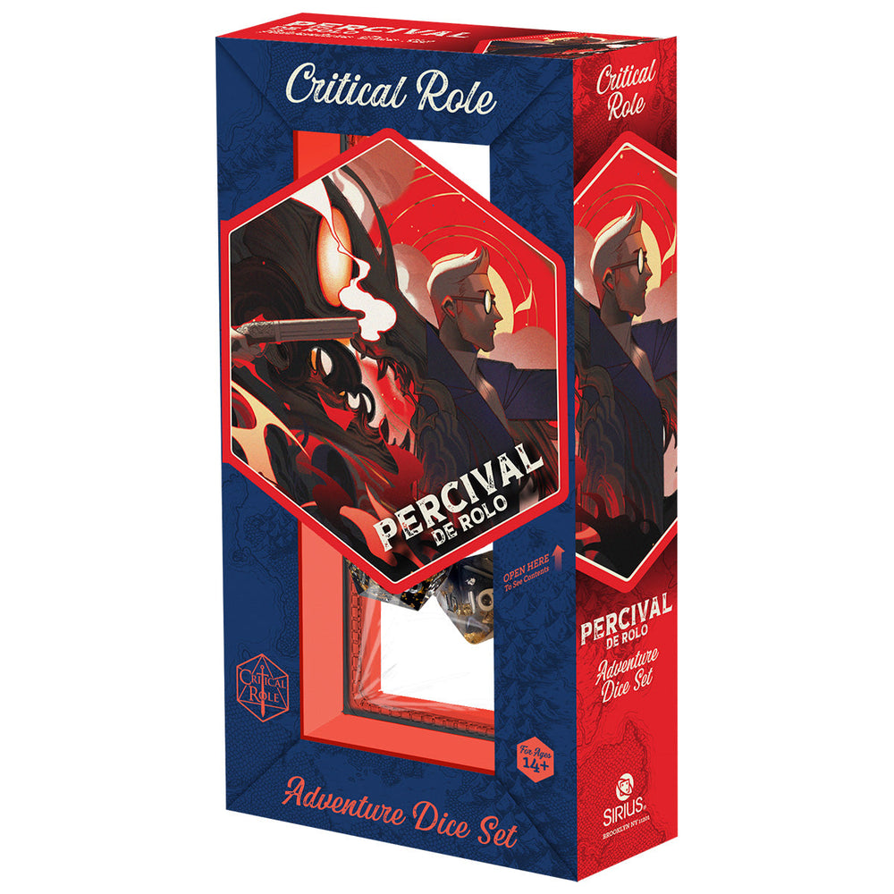 Sirius Dice - Critical Role - Adventure Dice Set - Percival De Rolo