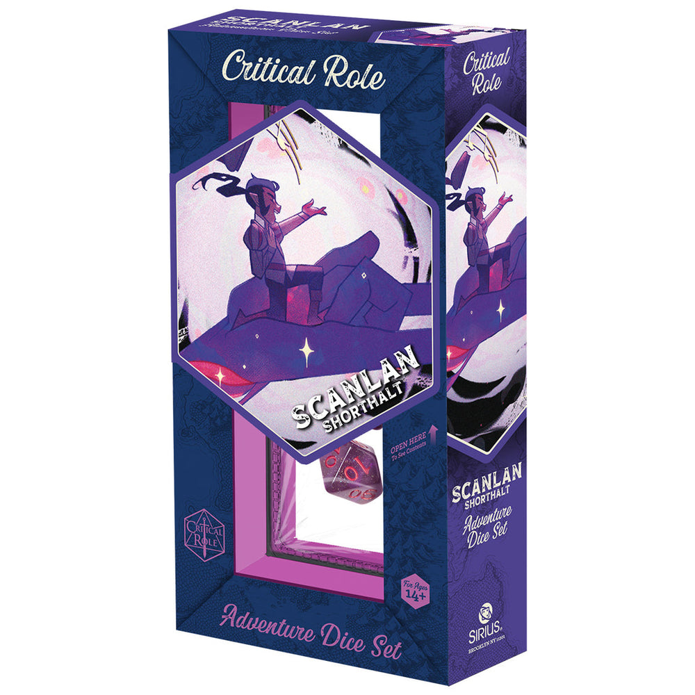 Sirius Dice - Critical Role - Adventure Dice Set - Scanlan
