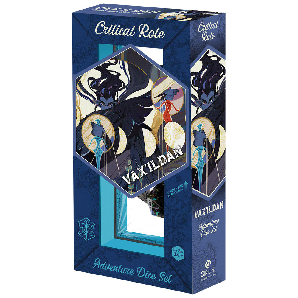 Sirius Dice - Critical Role - Adventure Dice Set - Vax'Ildan
