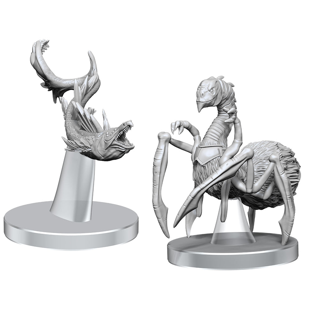 D&D - Minis - Nolzur's Marvelous Miniatures - Neogi & Space Eel