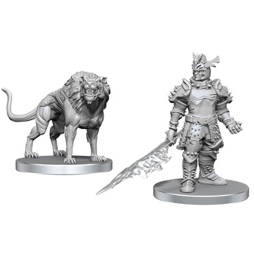 D&D - Minis - Nolzur's Marvelous Miniatures - Hellhound & Narzugon