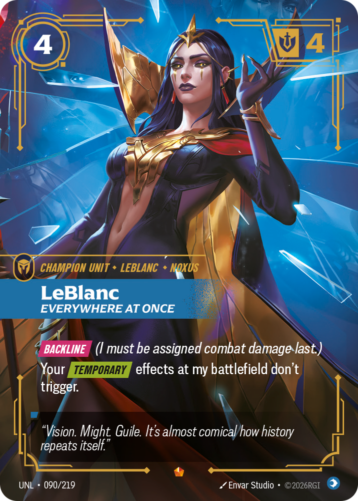 LeBlanc, Everywhere at Once (Unleashed - 090-219)