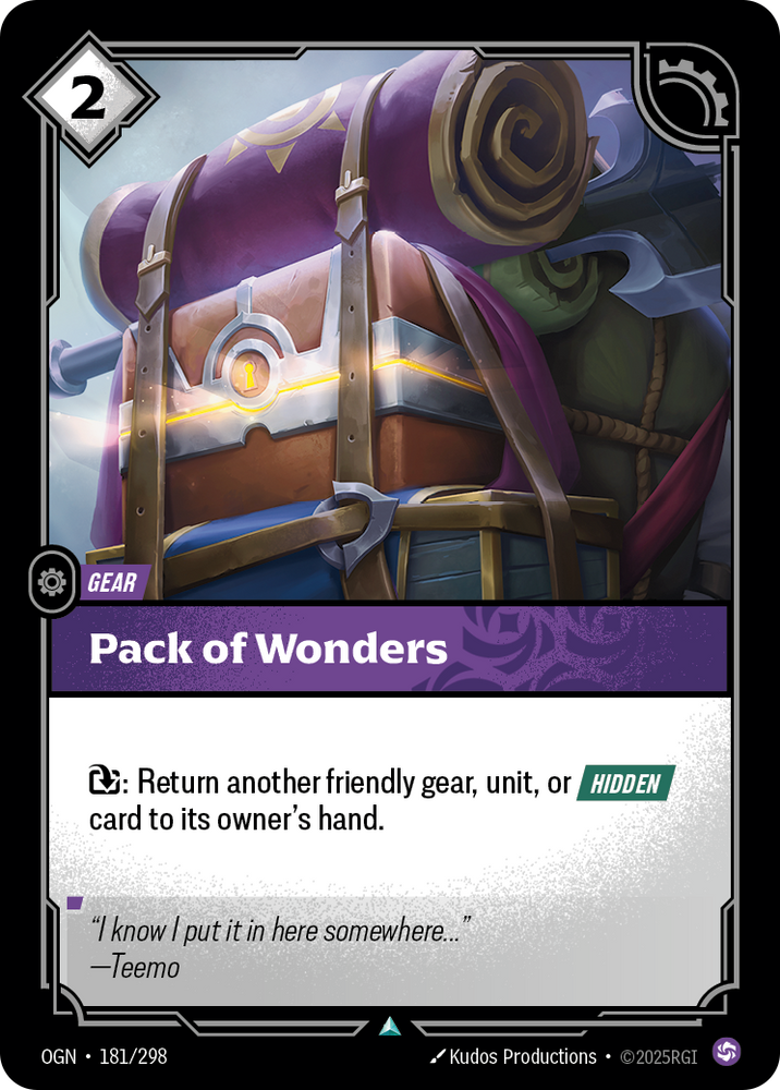 Pack of Wonders (Origins - 181-298)