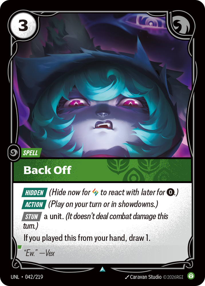 Back Off (Unleashed - 042-219)