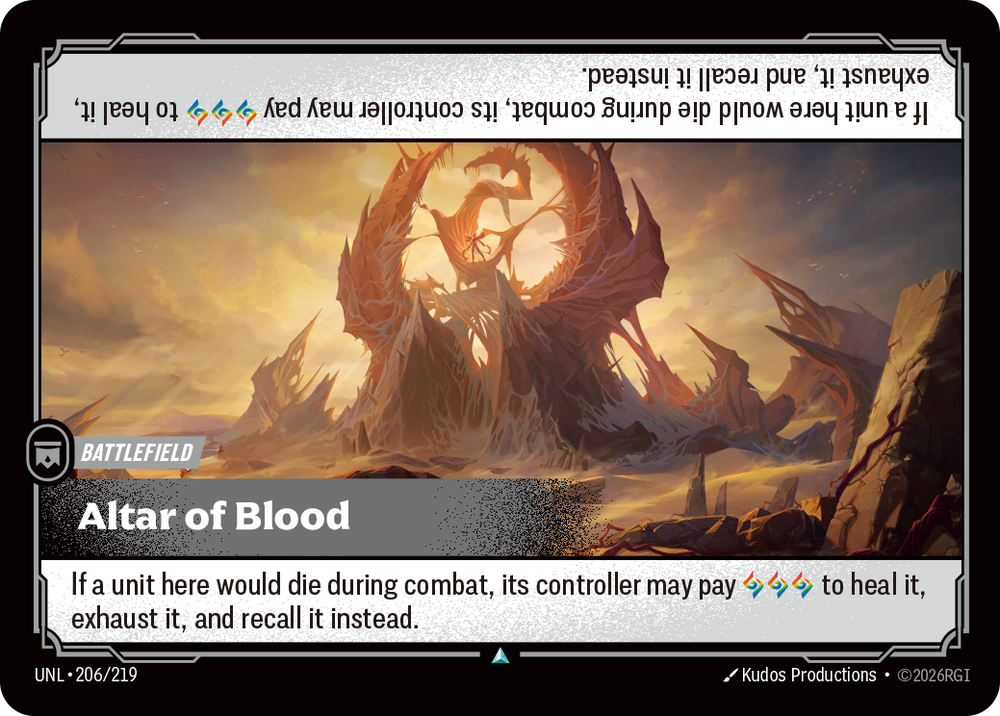Altar of Blood (Unleashed - 206-219)