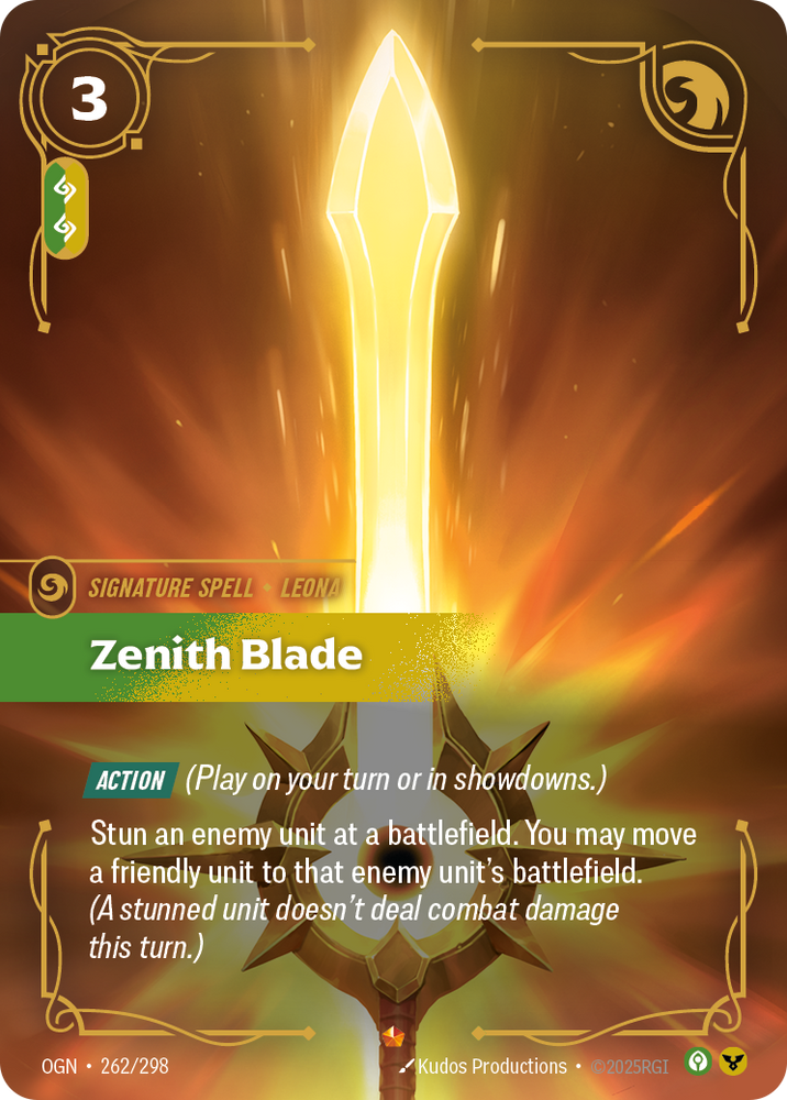 Zenith Blade, Leona (Origins - 262-298)