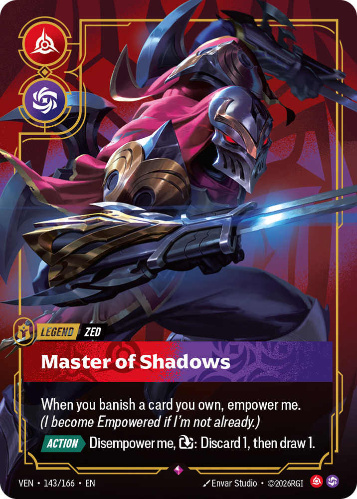 Master of Shadows (Vendetta - 143-166)
