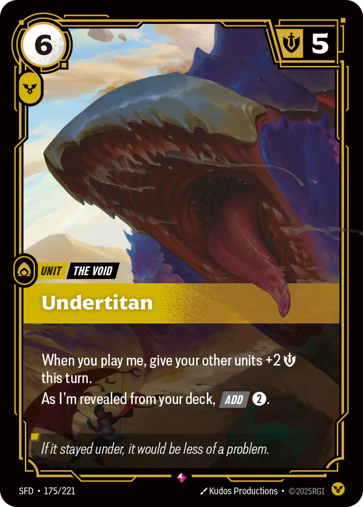 Undertitan (Spiritforged - 175-221)
