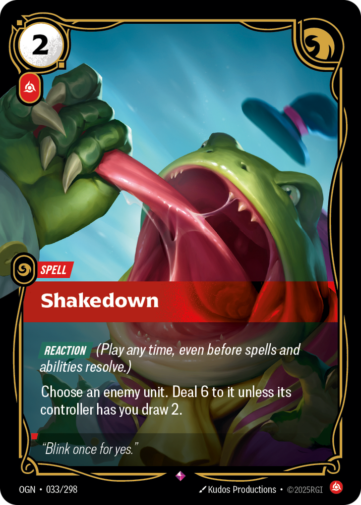 Shakedown (Origins - 033-298)