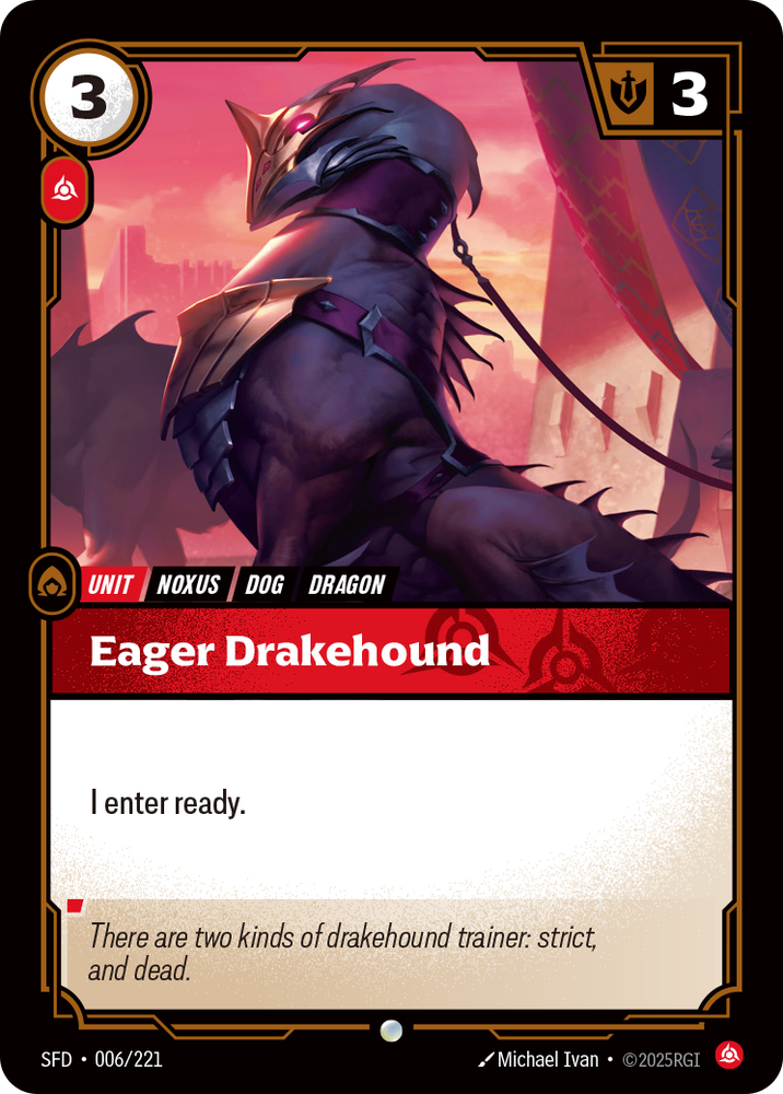 Eager Drakehound (Spiritforged - 006-221)