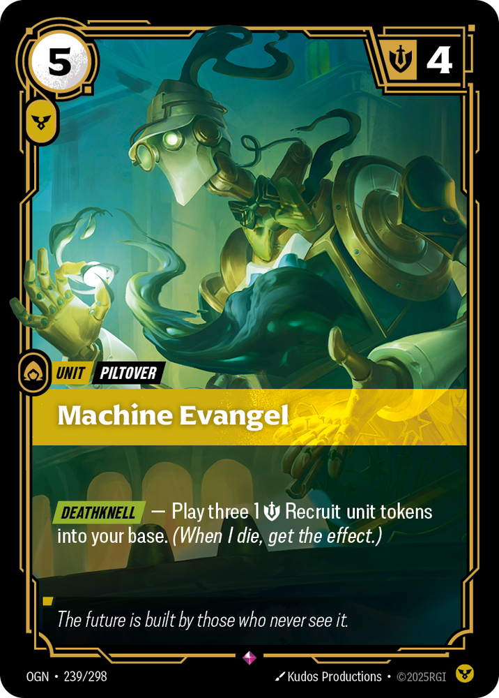 Machine Evangel (Origins - 239-298)