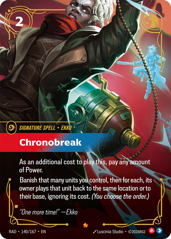 Chronobreak (Radiance - 140-167)