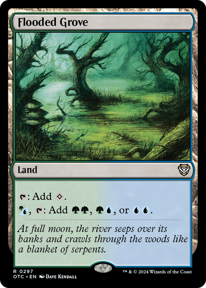 Flooded Grove [Outlaws of Thunder Junction Commander]