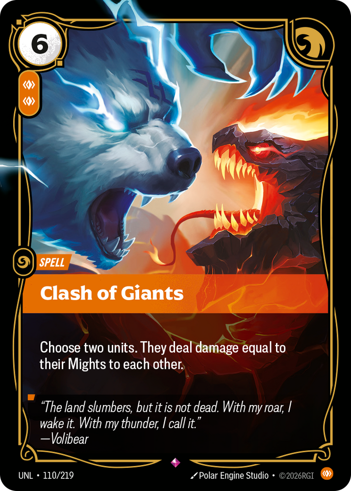 Clash of Giants (Unleashed - 110-219)