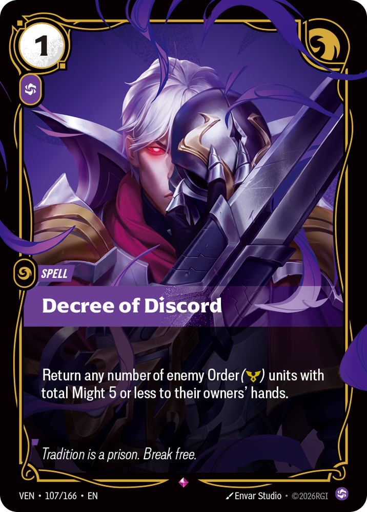 Decree of Discord (Vendetta - 107-166)