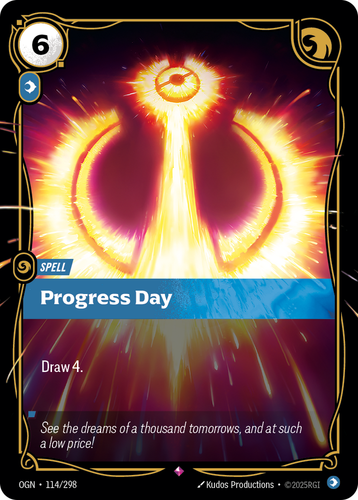 Progress Day (Origins - 114-298)