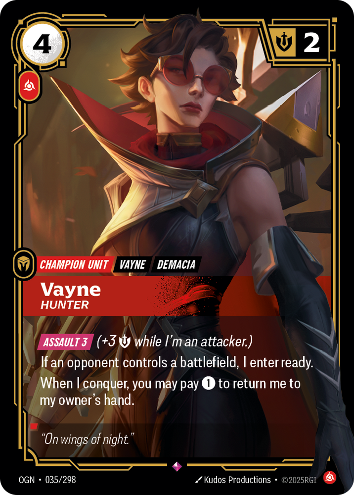 Vayne, Hunter (Origins - 035-298)