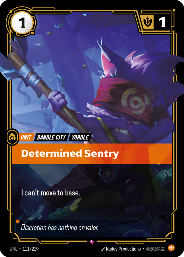 Determined Sentry (Unleashed - 111-219)