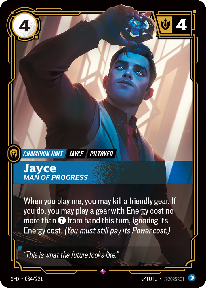 Jayce, Man of Progress (Spiritforged - 084-221)